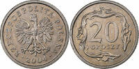 Polen 20 Groszy Warsaw, Kupfer-Nickel, SS+, KM:280 -
