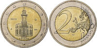 Deutschland 2 Euro Hessen, Munich, Bi-Metallic, STGL -