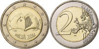 Malta 2 Euro Children and solidarity - Love, Bi-Metallic, STGL -