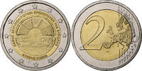 Zypern 2 Euro Paphos, Athens, Bi-Metallic, UNZ -
