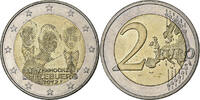 Luxemburg 2 Euro Royal Wedding, Utrecht, Bi-Metallic, UNZ -