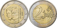 Luxemburg 2 Euro Henri I Accession of Charlotte, Utrecht, Bi-Metallic -