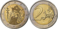 Slowenien 2 Euro Barbara of Celje, Utrecht, Bi-Metallic, UNZ -