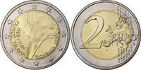 Slowenien 2 Euro Primož Trubar, Utrecht, Bi-Metallic, UNZ -