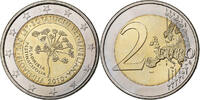 Slowenien 2 Euro Ljubljana Botanical Garden, Vantaa, Bi-Metallic, UNZ -