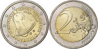Slowakei 2 Euro Freedom, Kremnica, Bi-Metallic, UNZ -