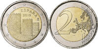 Spanien 2 Euro Old Town of Avila, Madrid, Bi-Metallic, UNZ -