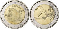 Spanien 2 Euro Churches of the Kingdom of Asturias, Madrid, Bi-Metallic -