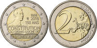 Luxemburg 2 Euro Henri I Constitution of Luxembourg, Bi-Metallic, UNZ -