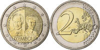 Luxemburg 2 Euro Henri I Grand Duchess Charlotte, Bi-Metallic, UNZ -