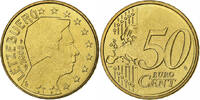 Luxemburg 50 Euro Cent Paris, Nordic gold, UNZ -