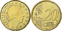 Luxemburg 20 Euro Cent Paris, Nordic gold, UNZ -