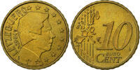 Luxemburg 10 Euro Cent Utrecht, Nordic gold, UNZ -