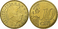Luxemburg 10 Euro Cent Paris, Nordic gold, UNZ -