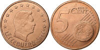 Luxemburg 5 Euro Cent Paris, Copper Plated Steel, UNZ -