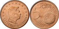 Luxemburg 5 Euro Cent Vantaa, Copper Plated Steel, UNZ -