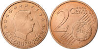Luxemburg 2 Euro Cent Paris, Copper Plated Steel, UNZ -