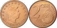 Luxemburg 2 Euro Cent Utrecht, Copper Plated Steel, UNZ -