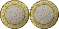 Slowenien 3 Euro Utrecht, Bi-Metallic, UNZ -