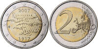 Finnland 2 Euro Vantaa, Bi-Metallic, VZ+ -
