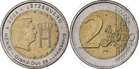 Luxemburg 2 Euro Utrecht, Bi-Metallic, VZ+ -