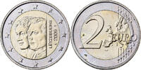 Luxemburg 2 Euro Utrecht, Bi-Metallic, VZ+ -