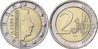 Luxemburg 2 Euro Utrecht, Bi-Metallic, VZ+ -
