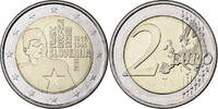 Slowenien 2 Euro Vantaa, Bi-Metallic, VZ+ -