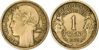 Frankreich Franc Morlon, Paris, Aluminum-Bronze, SS, KM:885 -