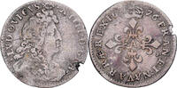 Frankreich 4 Sols des Traitants Louis XIV, Paris, Silber, S, Gadoury:103 -