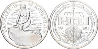 Frankreich Medaille Silber, Mermaid, UNZ -
