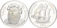 Frankreich Medaille Silber, Vasco de Gama, UNZ -