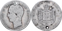Griechenland 2 Drachmai George I, Silber, SGE+ -