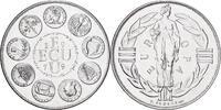 Frankreich Medaille Ecu Europa, Kupfer-Nickel, UNZ -