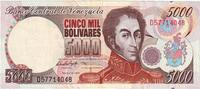 Venezuela 5000 Bolivares 1998-08-06, UNZ- -