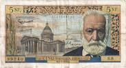 Frankreich 5 Nouveaux Francs Victor Hugo, S.8, S+, Fayette:56.2, KM:141a -