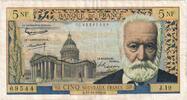 Frankreich 5 Nouveaux Francs Victor Hugo, J.19, SS, Fayette:56.3 -