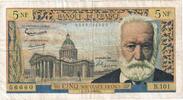 Frankreich 5 Nouveaux Francs Victor Hugo, B.101, SS, Fayette:56.13 -