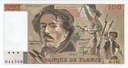 Frankreich 100 Francs Delacroix, G.122, UNZ -