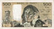 Frankreich 500 Francs Pascal, 1981-01-08, B.134, SS -