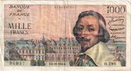 Frankreich 1000 Francs Richelieu, 1956-12-06, O.296, S+ -