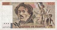 Frankreich 100 Francs Delacroix, U.131, SS -