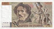 Frankreich 100 Francs Delacroix, D.155, SS -