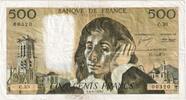 Frankreich 500 Francs Pascal, 1972-01-06, C.30, SS -