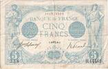 Frankreich 5 Francs Bleu, 10-1916, R.14461, S -
