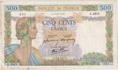 Frankreich 500 Francs La Paix, 1942-03-05, A.4825, SS -
