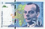 Frankreich 50 Francs St Exupéry, Y048262884, UNZ -