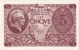 Italien 5 Lire 1944-11-23, UNZ -