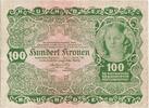 Österreich 100 Kronen Geldschein, 1922-01-02, KM:77, SS -
