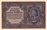 Polen 1000 Marek 1919-08-23, SS+ -